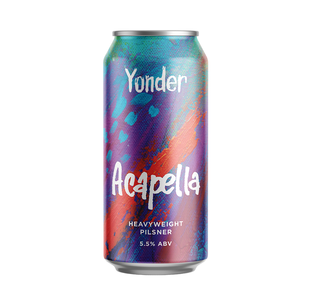 Yonder. Acapella. Pilsner A Hoppy Place Craft Beer and Taproom