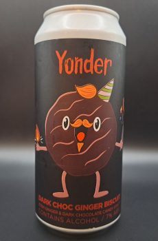 Yonder. Dark Choc Ginger Biscuit CAN