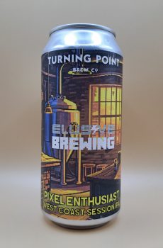 Turning Point Brew Co x Elusive. Pixel Enthusiast CAN