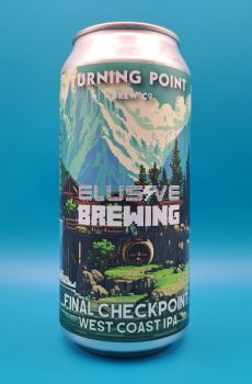 Turning Point Brew Co x Elusive. Final Checkpoint CAN