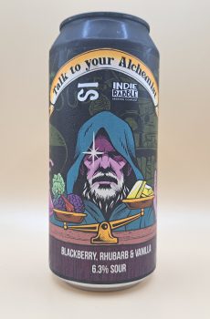 Disruption IS Brewing x Indie Rabble. Talk to your Alchemist Blackberry And Rhubarb CAN