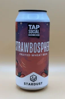 Stardust x Tap Social. Strawbosphere. Can