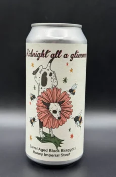 Sinnister Brew Co. Midnight All A Glimmer. Can