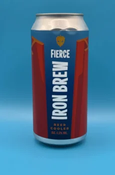 Fierce Beer. Fierce Iron Brew. CAN