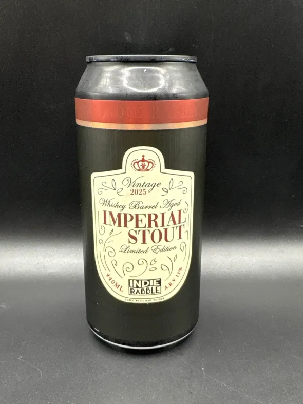 Indie Rabble. Imperial Stout Vintage 2025. CAN